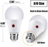 Emotionlite Dusk to Dawn Sensor Light Bulbs, 60 Watt Equivalent, A19 Size, 9W, E26 Medium Base (3 Pack)