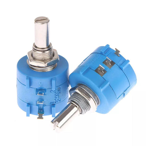 2PCS 3590s-2-101 Multi-Turn Potentiometer, 1K to 100K Variable Resistor Precision Control