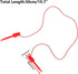 Testing Hook Clip Probe Test Leads, Electronics Silicone Test Leads, 50cm/19.7Inch Length, 5pcs