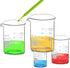 Glass Beakers Set - Borosilicate Graduated Measuring Low Form Glass Beakers in 4 Sizes