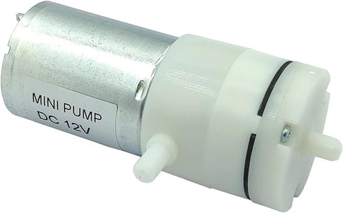 QFWIAU 3.7V 6V 12V Small 370 Motor Diaphragm Air Pump Vacuum Pump Negative
