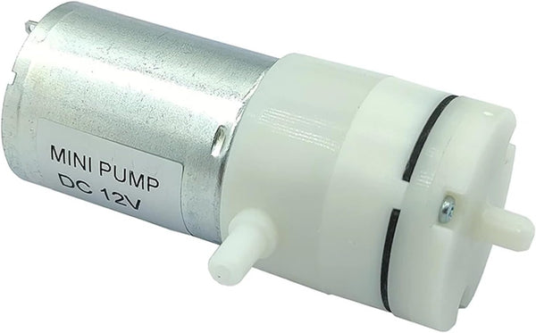 QFWIAU 3.7V 6V 12V Small 370 Motor Diaphragm Air Pump Vacuum Pump Negative