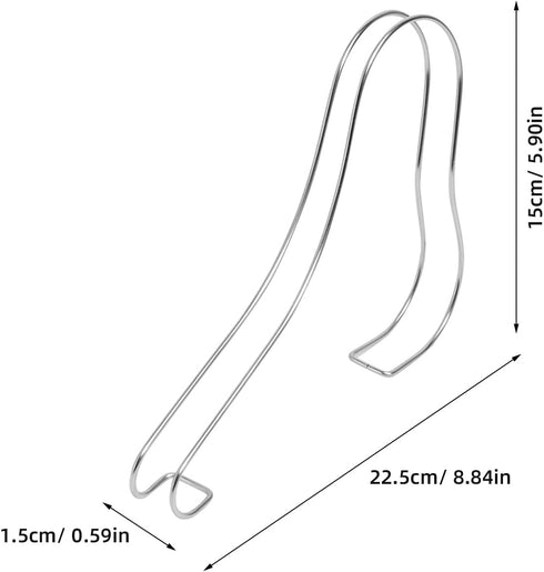 4pcs 8.85 5.90 1.18 Inch Amosfun Sandal Shoe Display Stand Insert Supports Shaper Forms for Women Sandals High Heel