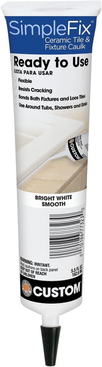 CTFC3815 Tile/Fixture Caulk by CUSTOM BLDG PRODUCTS