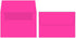Fuchsia A7 Bright Color Envelopes | 5 1/4 x 7 1/4 Inches for 5x7 Photos, DIY Arts and Crafts, Value Pack of 50
