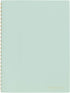 Maruman Septcouleur Lab Notebook, Comfort Mint (N768-53), 8.35"x6.22" (A5), 3mm Square Grid, 100 Sheets