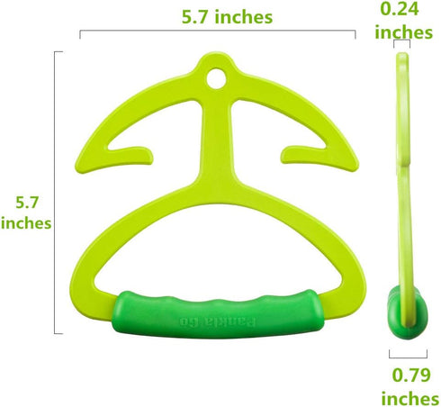Pankia Handle Grocery Bag Holder, Shopping Bag Carrier with Soft Grip Handle, Each Holds Up to 80lbs, 2 Pack