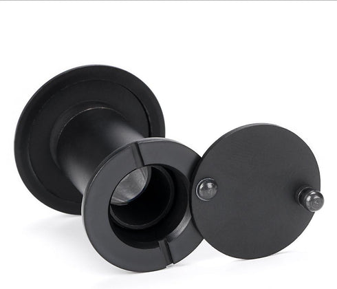 Sumnacon 220-degree 1-3/8" 2-1/6" Safety Door Viewer,Solid Brass Door Viewer/Peephole with Heavy Duty Rotating Privacy
