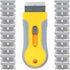 SRTXJUZD Razor Blade Scrape with 20pcs Extra Blades, Scraper Tool, Razor Blade Retractable,