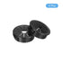 4Pcs Grommet Grommet 1.38"(35mm) Grommet uxcell Desk Black, Snap Bushing with Shutter for Holes with Mounting, Round