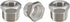 Stainless Steel Reducer Hex Bushing Beduan, 1" Male NPT to 1/2" Female NPT, Reducing Cast Pipe Adapter Fitting (Pack of