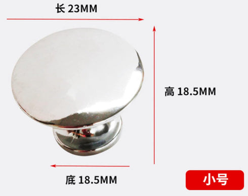 PILYON 6 Kids Drawer Pulls Pcs Zinc Alloy Single Hole Handle Drawer Bedside Cabinet Mushroom Handle Cabinet Wardrobe