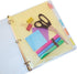 YoeeJob 60 Packs Binder Pockets for 3 Ring, Plastic Clear Zipper Binder Inserts, Bulk for Office, School