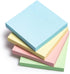 M&G 4 Pack 400 Sheet Sticky Notes, 3x3 inch Post its Neutral Colors Self-Stick Note Pads for Home School Offices.