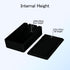 Project Box, 8 Pieces Electrical Box Small Junction Box, ABS Plastic Enclosure, Black, 3.15" x 1.97" x 1.02"