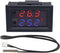 Joyzan 12V Electronic Temperature Controller, Digital Thermostat Control Module LCD Accuracy Micro