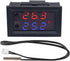 Joyzan 12V Electronic Temperature Controller, Digital Thermostat Control Module LCD Accuracy Micro