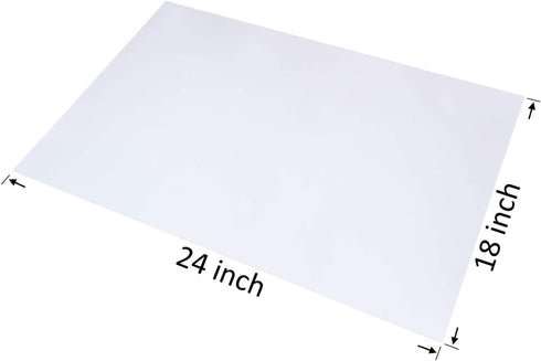 Wowfit 30 CT 18x24 inches 1.1 Mil Clear Plastic Flat Open Poly Bags Great for Food Storage, Packaging and More (18 x 24 inches) by Wowfit