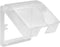 Fielect Weatherproof Outlet Cover Plug 86 Type Electrical Outlet Cover Protector for Retrofit Siding Construction