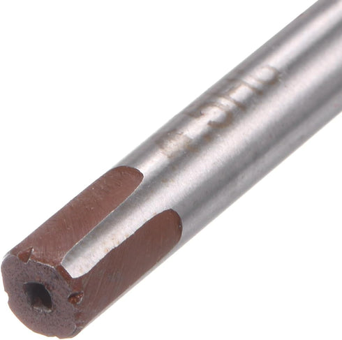uxcell Hand Reamer 4.5mm Alloy Tool Steel H8, 6 Straight Flutes Hand Milling Cutter for Metal Reaming