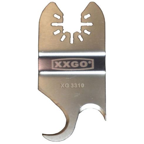 XXGO 6 Pcs Multi Tool Saw Blades - Oscillating Knife Blade for Cutting Roofing Asphalt Shingles PVC Floor Carpet, Fits