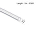 uxcell 6.6ft Silicone Tubing, 1/8" ID x 3/16" OD, Clear Air Hose Pipe for Pump Transfer, 2m Silicone Rubber Tube