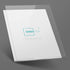 Binditek 50 Pack 8 Mil Clear PVC Binding Presentation Covers, Oversized Report Cover for Binding, Unpunched