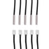 Lmuwecno 10K B3435 2 XH2.54 NTC Thermistor Temperature Sensor Probe, Waterproof Temp Sensor with Stainless Steel