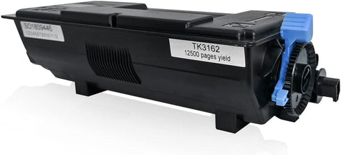 Kyocera TK3162 Toner Cartridges, 2 Black, 12500 Pages Compatible for ECOSYS M3645idn, M3145idn Printers