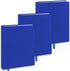 KICNIC Blue Book Covers 3 Pack, 6"x9" Stretchable Protective Covers for Most Hardcover Books, Washable