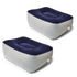 Inflatable Travel Foot Rest Pillows - Air Footrest Cushion for Travel, Office, and Home