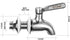 X-Chef Stainless Steel Beverage Dispenser Spigot Replacement