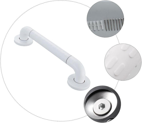 FRCOLOR Bathroom Safety Hand Rail Durable Grab Bar with Non-Slip Design for Elderly and Disabled Easy Installation