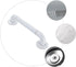 FRCOLOR Bathroom Safety Hand Rail Durable Grab Bar with Non-Slip Design for Elderly and Disabled Easy Installation