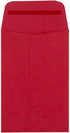 LUXPaper #4 Coin Envelopes | Ruby Red | Peel & Press | 3'' x 4 1/2'' | 80lb. Text | 50 Qty