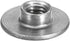 uxcell M6 Carbon Steel Tee Nuts - 12pcs, 6mm Height, Round Base Weld