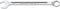Stahlwille 40101717 Combination Wrench, Open-Box, Long, Size 17mm, 10 Degrees Ring End Angle, Chrome Alloy Steel,