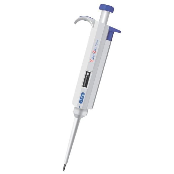 0.5-10ul Single Channel Pipette, Manual Adjustable Variable Volume Laboratory Micropipette for High Accuracy