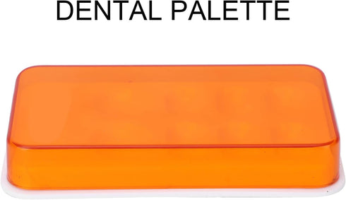Dental Mixing Plate, Antimagnetic Plastic Palette for High Temperature Resistance, Multifunctional for Paint