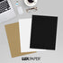 Midnight Black LUXPaper 8.5" x 11" Letter Size Paper | 28lb. (80lb. Text) | 250 Qty
