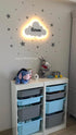 Custom Cloud Shaped Wall Light Baby Name Night Lamp Unique Gift for Newborn, Nursery & Kids Room Personalized Baby Room