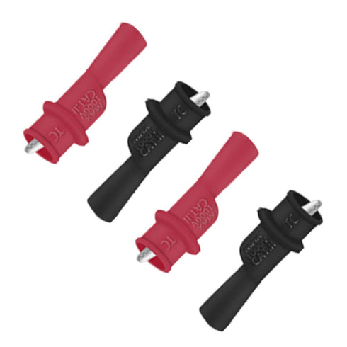 Insulated Alligator Clips for Multimeter Test Leads (4pcs)