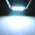ucomshopunbranded 42MM 44mm 12 Bulbs 561 562 567 Pack 4 ucomshop SMD Rigid Loop Festoon LED Light White