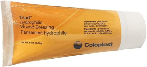 Coloplast CMC 6 oz. 1967, 1 Triad Hydrophilic Wound Dressing with Sterile Ct