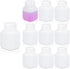 Plastic Container Lab Chemical Reagent Bottles, 0.68oz, 10 Pack, Liquid Solid Storage with Cap