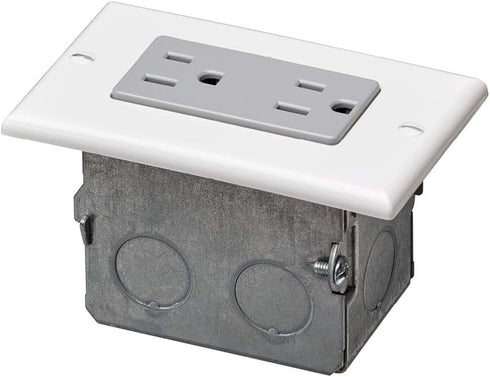 Leviton 47605-ACN Dec Non Surge Single Rec Kit, Image