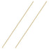 Brass Solid Round Rod Lathe Bar Stock, 1/8 Inch Diameter, 14 Inches Length (2 PCS)