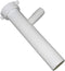 LASCO 03-4331 White Plastic Tubular 1-1/2-Inch by 8-Inch Direct Connect Branch Tailpiece