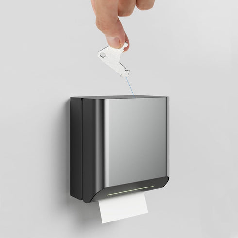 ISTOOLCO 20 20 PCS Paper Towel Dispenser Key, with Metal Rings Suitable Key for Paper Towel Dispenser for Most Brands