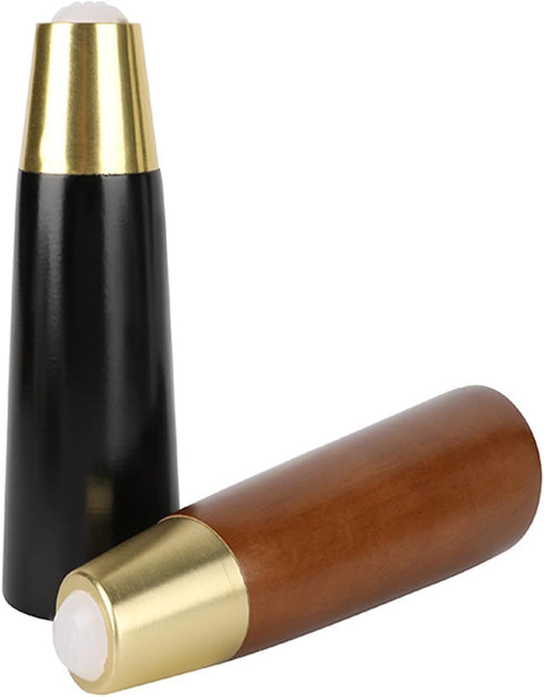 Tophacker Legs,4 Pack 8cm/3.1in Round Tapered Sofa Legs,Wood Furniture Solid Wood Bench Legs,Solid Thick Cabinet